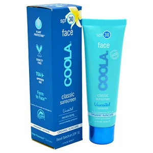 Coola Classic Sunscreen Face SPF 30 Unscented 50ml