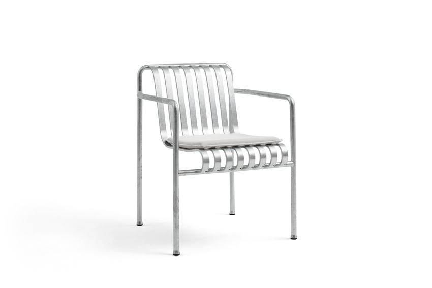 HAY Palissade Dining Armchair hot galvanised steel - Afbeelding 3