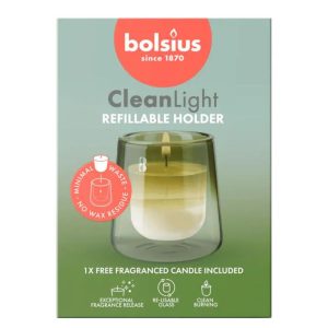 Bolsius Starterkit Clean Light Gardenia / Fig