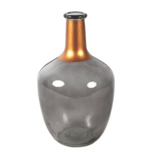 Countryfield Fles Grijs met koper