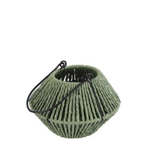 Countryfield Windlicht Ise Ovaal Groen