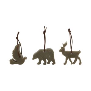 Home Society Geurende wax Ornamenten Animal Taupe