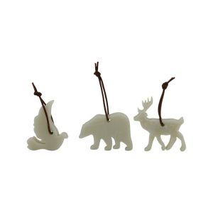 Home Society Geurende wax Ornamenten Animal Greige