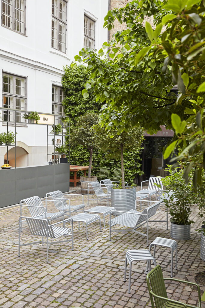 HAY Palissade Bench hot galvanised steel - Afbeelding 4