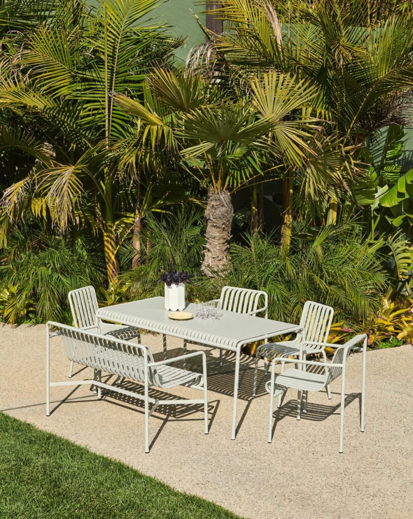 HAY Palissade Table 90 x 170, hot galvanised steel - Afbeelding 4