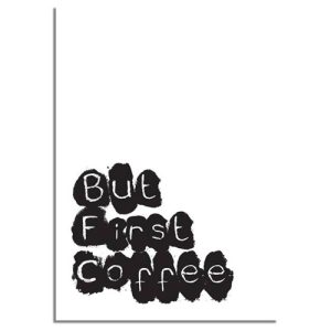 Poster: But first coffee