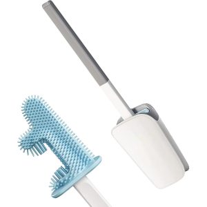 Siliconen WC Borstel met Houder – Cactus Vorm